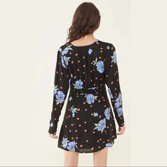 NWT Free People Date Night Mini Dress Moonlight Combo Size Small - Picture 7 of 13